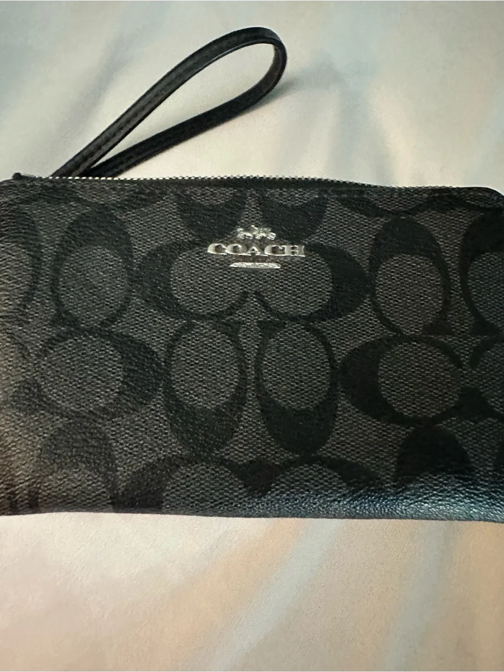 Coach Chocolate Pebbled Leather Shoulder Tote with Gold Hardware